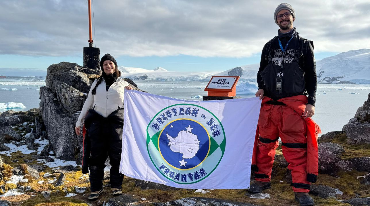 Pesquisa da UCB na Antártica é destaque em série