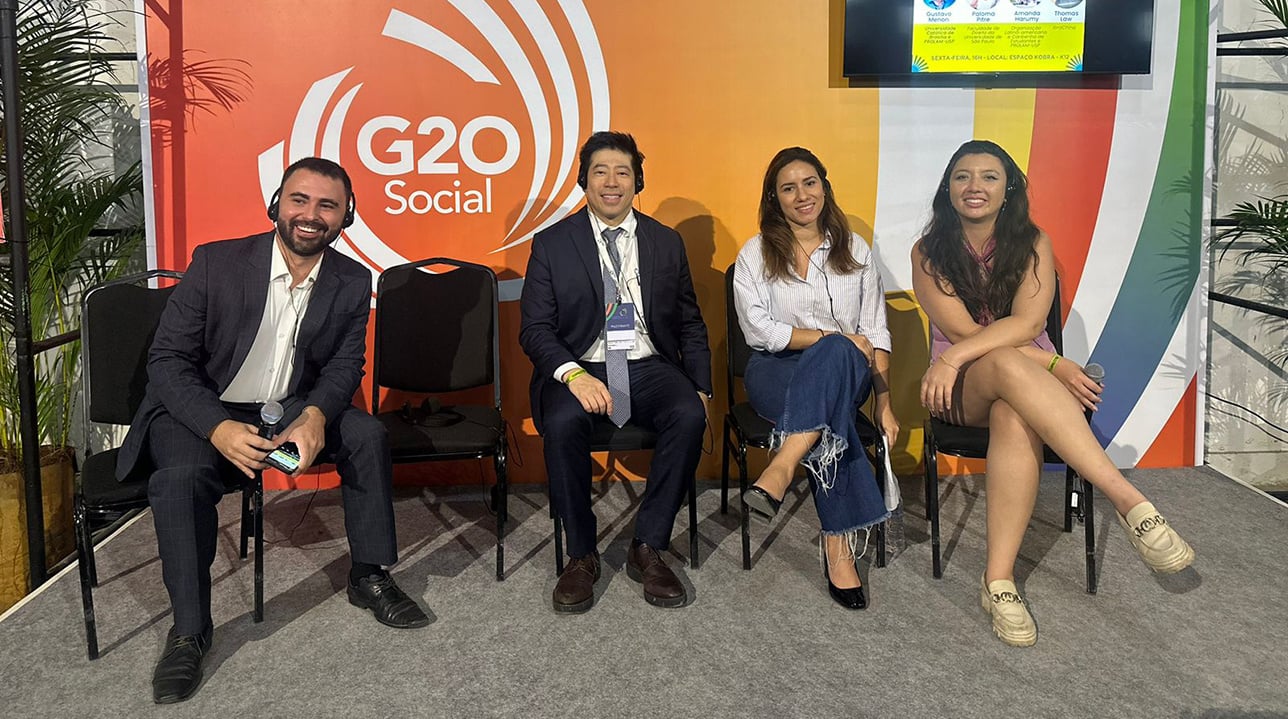 UCB no G20: professor participa de painel sobre desigualdades